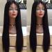 Shop Fashionable European & American Wigs - Long Black Straight Hair High Temperature Silk - Premium Quality Liu Haizhong Styles - Buy Online on GoSupps.com