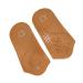 Didiseaon 1 Pair Foot Insoles Flatfoot Pads Half Pads for Flatfoot Half Insoles Orthotics for Plantar Orthotic Insoles Plaid Beads Floor Mat Women's Invisible