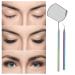 Eyelash Lifting Mirror Tweezers Set | Stainless Steel Eyelash Extension Tool | Portable Kit for Perfect Lashes - Buy Online on GoSupps.com