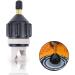 Spiral Air Plug Boston Valve for Inflatable Boat - Black | One-way Inflation Replacement Screw for Kayak, Raft, Pool Boat, Fishing Boats | Airbeds Accessory - Buy Online on GoSupps.com