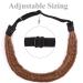Shop Sego Braids Extensions - Adjustable Stretch Herring Band Hair Accessories for Women - Light Brown & Gold Brown Festival Styles - Buy Online on GoSupps.com