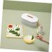 Zerodeko Ceramic Tray Tall Dessert Woman Pioneer for Household Home Microwave Bowl Plate Dish Kitchen Container Salad 14X14CM Assorted Color2 - Buy Online on GoSupps.com
