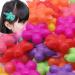 100pcs Color Mini Hair Clips for Little Girls - Flower Style Hairpins - Buy Online on GoSupps.com