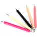 Dotting Pen Acrylic Rod 2 Round Head Nail Art Tip Paint DIY Tool Art Tools Round Head Indentation Nail Art Tip Dot Paint DIY Slotted Tool Double Ended Nib for Dots and Swirl - Buy Online on GoSupps.com
