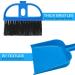 Mini Broom and Dustpan Cleaner for Small Pets - Ideal for Rabbit, Chinchilla, Hedgehog, Hamster - Blue - Buy Online on GoSupps.com