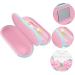 Buy Gatuida Double-Layer Glasses Case | Travel Accessories for Families | Mini Lens Contact Lens Container & Solution | Perfect for Outdoor & Household Use - Buy Online on GoSupps.com