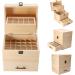 ZJchao Wooden Essential Oil Box - 59 Slot Organizer for Home & Travel | Essential Oil Storage Solution - Buy Online on GoSupps.com