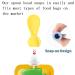 Quetschie Babylenp pel - Reusable Squeeze Silicone Baby Weaning Spoons for Self-Feeding (2 Pieces) | Baby Led Weaning Essentials | International Shipping - Buy Online on GoSupps.com