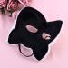 Packove Synthetic Fur White Fox Masks - 2 Piece Thermal Cosplay Half Face Costumes | Wolf and Tierkelzkatmasken Props - Buy Online on GoSupps.com