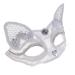 Holibanna Japanese clothing for men Hallowe costume Costumes for adult white cat cats fox masks Fox mask Party mask Party-half-mask Carnival mask form decorations accessories unit size white