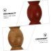 Partykindom 2-St Pearl Massage Stick | Calf Pain Relief | Thai Massage Tool | Wooden Fragrant Red Pear Manual Massage Device - Buy Online on GoSupps.com