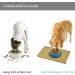 Reopet Waterproof Silicone Pet Feed Mat - Elevate Your Dog & Cat Feeding Experience | 47 x 30 cm (1 Pack) - Khaki Color - Buy Online on GoSupps.com