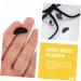 Buy Lurrose 90 Pairs Self-Adhesive Glasses Nose Pads - Glow Silicone Repair Pads for Sunglasses & Glasses - Black - 1.9x0.1cm - International Shipping Available - Buy Online on GoSupps.com