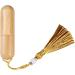 Magidal 5ml Roll Bottle Container for Essential Oils - Spoutproof Bamboo & Glass Design with Golden Tassels | Ideal for Travel & Aromatherapy - Buy Online on GoSupps.com