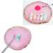 Zoerbufan Nail Art Palette in Resin - Purple Nail Polish Color Mixing Palette Manicure Tool - Buy Online on GoSupps.com
