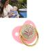 Ultra-Light Silicone Pacifier for Newborns | Bling-Silicone Baby Pacifiers for Infants 6-18 Months | Professional Design - M Pink - Buy Online on GoSupps.com
