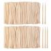 1200 Pack Wooden Waxing Sticks Wax Spatulas Sticks Small Wax Applicator Sticks Wood Craft Sticks Spatulas Applicator for Hair Eyebrow Nose Removal (Without Handle) Pointed handle