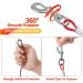 Buy Robust Exclusion Cable for Dogs | 3.4m to 30m | Ideal for Large Dogs Up to 113.4kg | GetaWay Solids in Red | International Shipping Available - Buy Online on GoSupps.com