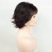 RENERSHOW Brown Blonde Highlight Wavy Pixie Wig for White Women - Natural Synthetic Short Haircut with Bangs for Daily Party - Buy Online on GoSupps.com