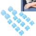 16 Pcs Gel Toe Separators - Big Toe Alignment Spacer & Bunion Corrector - Buy Online on GoSupps.com