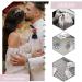 Unicra Crystal Bride Wedding Hair Pins Silver Rhinestone Clips Headpiece Bridal Hair Accessories for Women and Bridesmaid - Buy Online on GoSupps.com