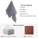 2 Pack Microfiber Silicone Gun Cleaning Cloth - Polishing Tool for Pistol, Handgun, Rifle, Shotgun - Firearm Accessories - Buy Online on GoSupps.com