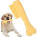 Skuda Kielzeugkamm: Interactive Dog Toy for Puppies - Tough Natural Chew Teeth Cleaning & Boredom Buster for Medium & Large Breeds (Yellow) - Buy Online on GoSupps.com