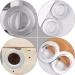 POPETPOP Stainless Steel Bird House Predator Guards - 5pcs Anti-Bite Rings for Birds Nest - 8.5x8.5cm - Buy Online on GoSupps.com