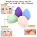 4 Colour Makeup Sponge Set - Professional Beauty Sponges for Flawless Makeup Application | Ideal for Liquid Foundation Powders & Creams - International Shipping Available - Buy Online on GoSupps.com