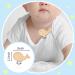 20 Pieces Wood Pacifier Clips Toy Suspender Clips Charm DIY Pacifier Holder Clips for Baby Toddler Teething Grasping Pacifier Chain Accessory - Buy Online on GoSupps.com