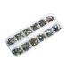 AUklOPVZZ Micro Nail Beads Crystal Rhinestones Professional Gravel Stone DIY Supplies Versatile Usages Eye-catching for Home Use 11color 1440