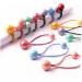 FRCOLOR Rope Pairs headband color hair tie hair band Pom Pom hair ties for girls hair ties for thick hair ponytail holders girls hair rope Acrylic Korean version bracket Headband - Buy Online on GoSupps.com