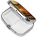 Buy Morning Autumn Grove Printed Square Pill Box - Portable Medicine Organiser for Travel | International Shipping Available - Buy Online on GoSupps.com