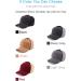Gisdanchz Wool Baseball Hat with Ear Flaps | Red Winter Cap for Men & Women | Size 7-7 1/2 - Buy Online on GoSupps.com