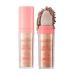 Highlighter Powder Body Glitter Highlighter Makeup Stick Face High Gloss Sparkle Loose Highlight Powder Brightens Makeup Stick for Face Body Hair Cosmetic 3Colors (Color : Multi-Colored)