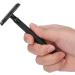 Buy Men's Double-Edged Safety Razor with Long Metal Handle - Manual Safety Razor (Blade Not Included) - Perfect for Smooth Shaving | International Shipping Available - Buy Online on GoSupps.com