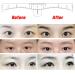 Disposable Eyebrow Ruler Sticker (100Pcs) for Tattoo Makeup - Adhesive Makeup Tool - Buy Online on GoSupps.com