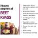 Beet Juice Kvass: Nitric Oxide Tonic with Live Cultures - 32oz Bottle | Supports Circulation, Blood Pressure & Gut Health | Reduces Sugar Cravings - Buy Online on GoSupps.com