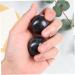 Fomiyes 8-Sentence Ball Exercise - Solid Black Baoding Health Massage Device | Hand Massage Gemstones & Fitness Balls for Relaxation - Buy Online on GoSupps.com