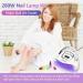 BEENLE Upgraded 280W UV LED Nail Lamp | Fast Nail Dryer with 66 LED Beads | Portable Handle, 4 Timer Settings, Larger Space | Infrared Auto Sensor Uv Light - Buy Online on GoSupps.com