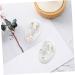 Artificial Ear Model for Piercing Practice - 1 Pair Earring Display Molds Perfect for Injection Training & Exhibitions - Buy Online on GoSupps.com
