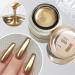 8ml Golden Metallic Painting Gel Polish 3D Mirror Metal Gel Nail Polish Flower/Lines Drawing Metallic Nail Gel