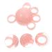 Frcolor Grip Trainer Ball - Finger Strengthening Tool for Stress Relief | Hand Joint Coach | TPR Grip Ring for All Ages - 12x12x7cm Pink - Buy Online on GoSupps.com