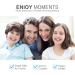 Bamboo Charcoal Teeth Whitening Strips - Non-Sensitive Formula for Professional Results - 28 Strips (14 Treatments) - Deepblack - Buy Online on GoSupps.com