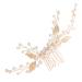 headgear hair accessories for women bridal pearl hair accessories decorative hair combs for women wedding pearl delicate wedding headpiece manual prom hair comb hair accessories