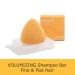 Peach not Plastic Volumizing Shampoo Bar for Fine & Flat Hair - 3.0oz | Silky Soft, Plant Based Vegan Formula | Eco Friendly - Buy Online on GoSupps.com