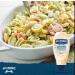 Hellmann's Light Squeezy Mayonnaise- Made with 100% free range eggs - Good source of omega 3 - Suitable for vegetarians - Free from artificial colours flavours and preservatives - 2 x 750ml - Buy Online on GoSupps.com