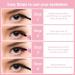 Valentine's Day Gift for Her - 3D Heated Eyelash Curler with USB Charging Intelligent Temperature Display & Three Speed Heating - Long Lasting Pink - Buy Online on GoSupps.com