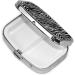 Zebra Print Pill Case | 2 Compartment Cute Travel Organizer | Small Purse Pill Box for Pocket Gifts - Buy Online on GoSupps.com