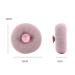 Cute 3Pcs Suction Cup Scrub Sponge Balls Set - Pink Bathroom Body Cleaner Exfoliating Brush Puff for Shower Cleaning - Bath Ball Massage Artifact - Buy Online on GoSupps.com